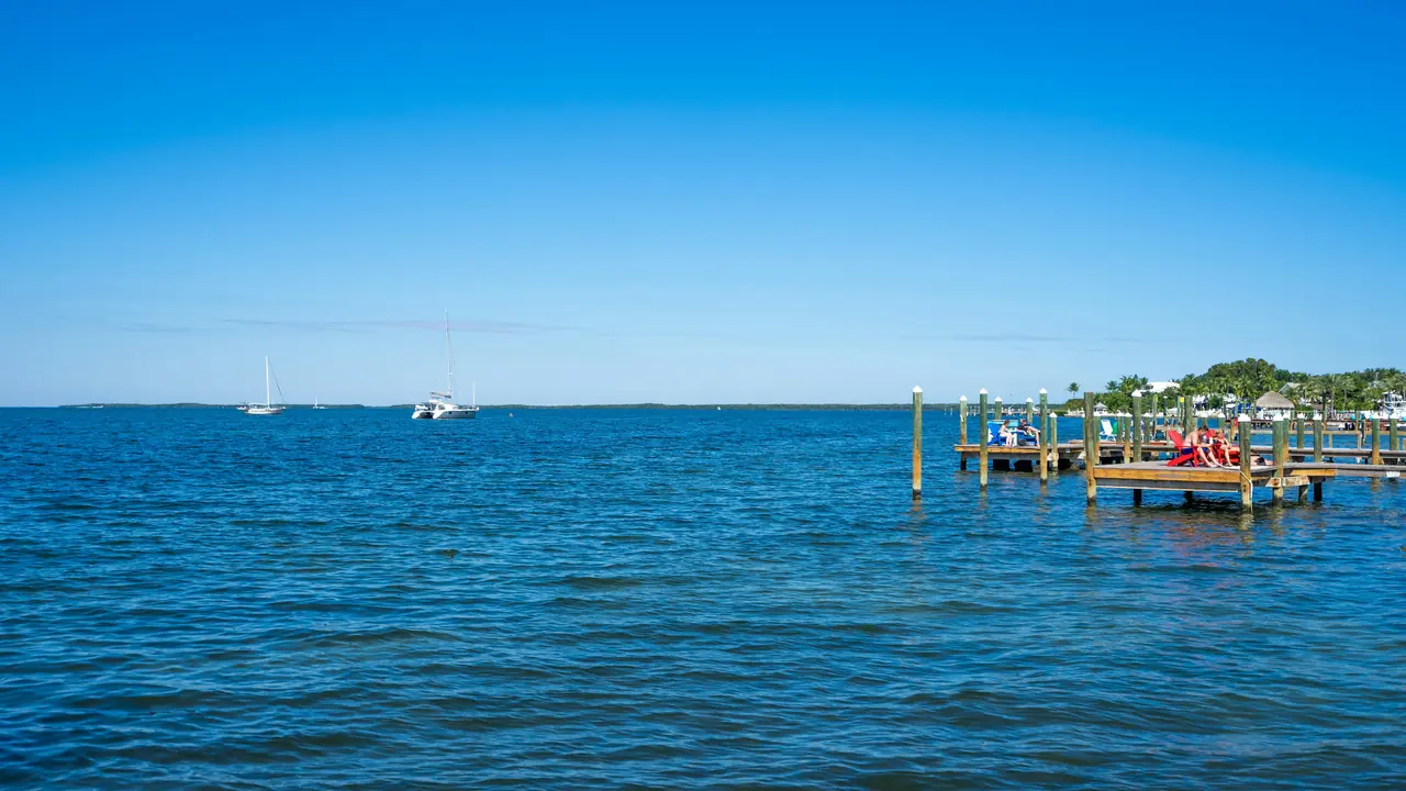 Tourists enjoying the ocean and the sun.